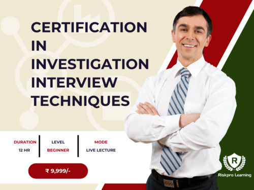 Certification in Investigation Interview Techniques