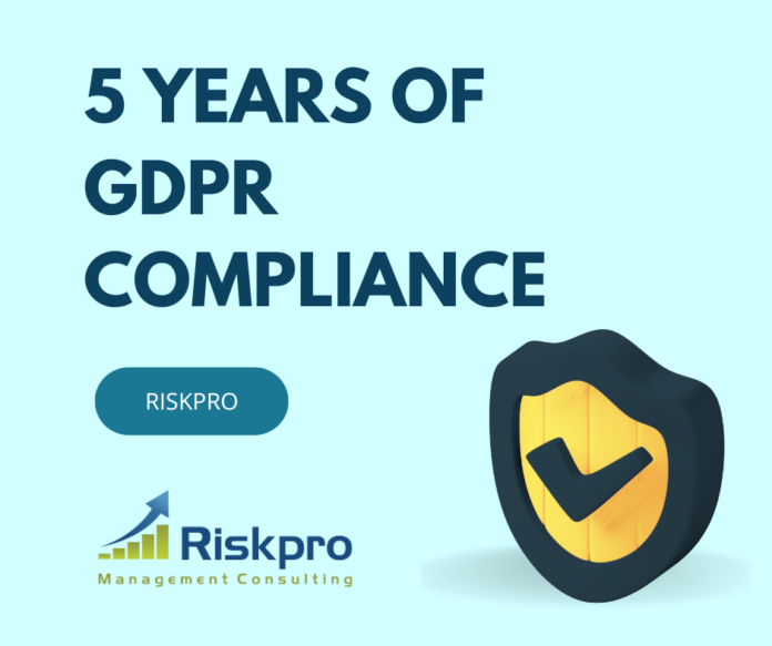 5 years of GDPR by Rispro