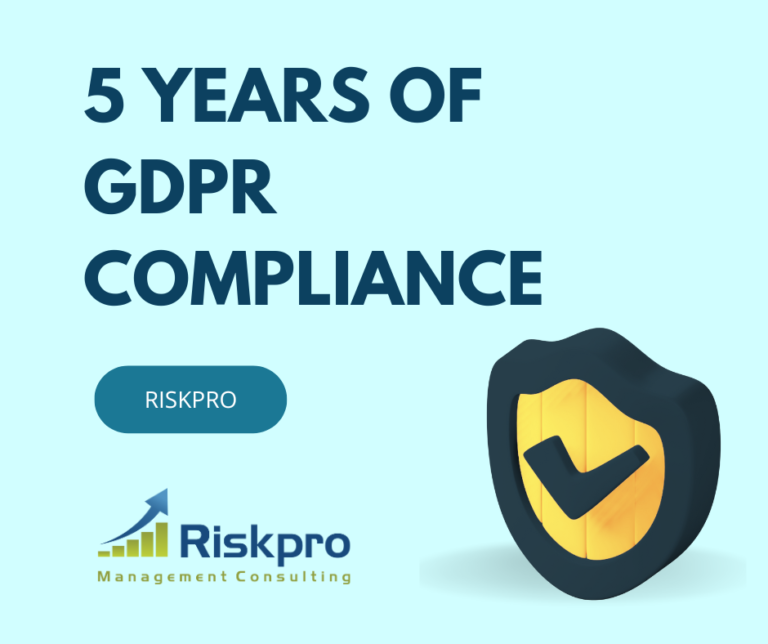 5 years of GDPR by Rispro