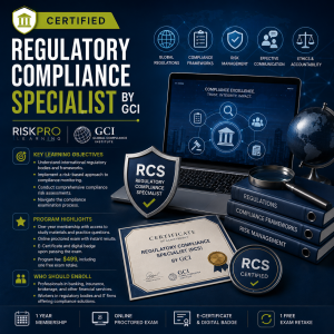 REGULATORY COMPLIANCE SPECIALIST BY GCI