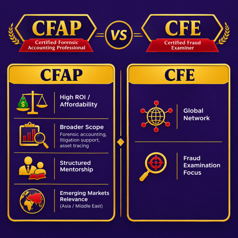 CFAP vs CFE: Which Forensic Accounting Certification Is Better?
